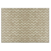 Zickzackmuster Schneidebrett (Vorderseite)