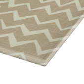 Zickzackmuster Schneidebrett (Ecke)