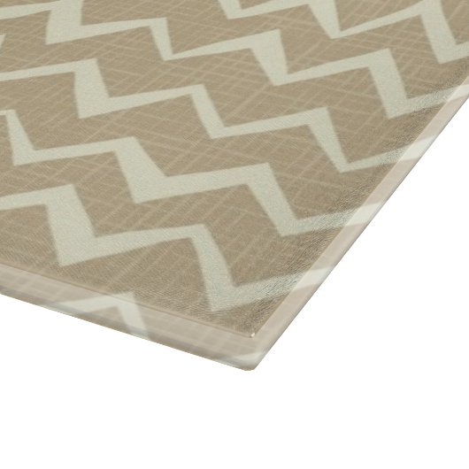 Zickzackmuster Schneidebrett (Ecke)