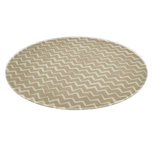 Zickzackmuster Schneidebrett (Ecke)