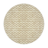 Zickzackmuster Schneidebrett (Vorderseite)