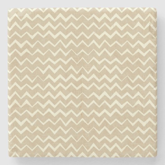 Zickzackmuster Steinuntersetzer (Vorderseite)