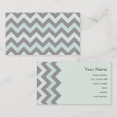 Zickzackmuster Visitenkarte (Vorne/Hinten)