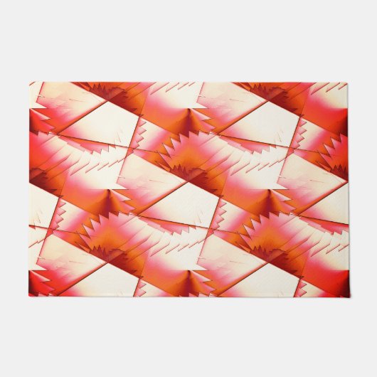 Zickzacksägen in Live-Korallen oder Digitalsägen i Fußmatte (Vorderseite)