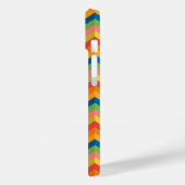 Zickzackstreifen Case-Mate iPhone Hülle (Rückseite / Links)