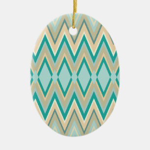 Zickzacktelefone diagonal keramikornament