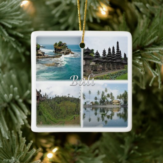 zID007 BALI, Indonesien, Asien, Keramikornament (Baum)