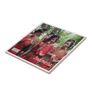 zID009 Indonesische MÄDCHEN, Indonesien, Asien, Fliese