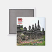 zID019 PURA TAMAN AYUN Temple, Bali, Indonesien, Magnet (Vorderseite/Rückseite)