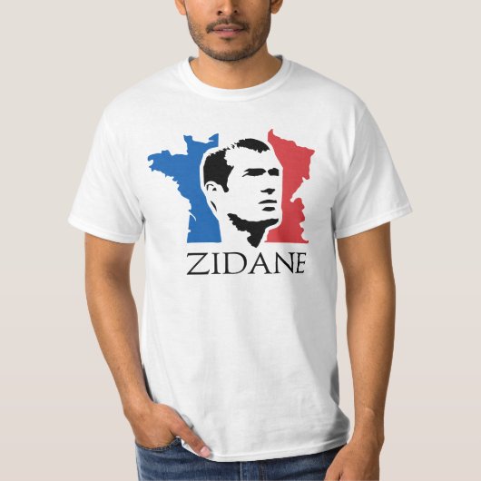 Zidane - Frankreich T-Shirt (Vorderseite)