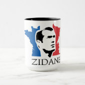 Zidane - Frankreich Tasse (Zentrum)