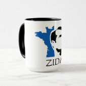 Zidane - Frankreich Tasse (Vorderseite Links)