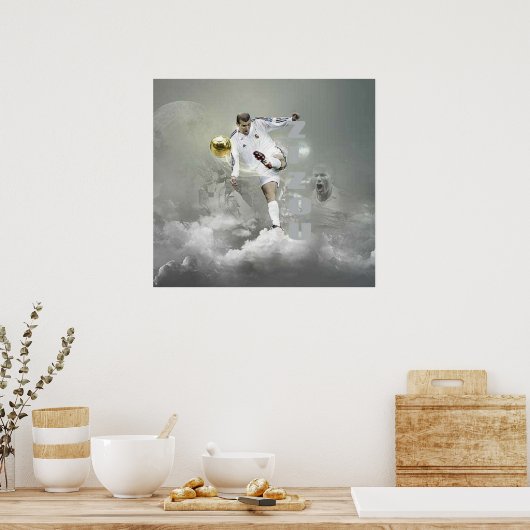 ZIDANE POSTER (Küche)