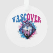 Zidika vascover wolf Essential Ornament (Rückseite)