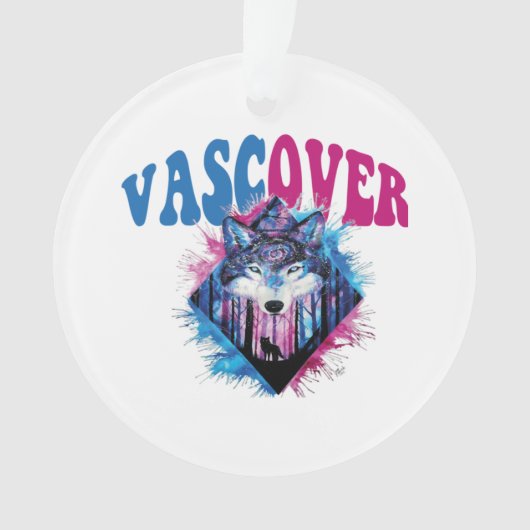 Zidika vascover wolf Essential Ornament (Vorderseite)