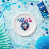 Zidika vascover wolf Essential Pappteller (Party)