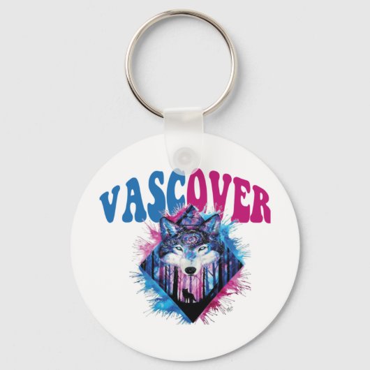 Zidika vascover wolf Essential Schlüsselanhänger (Vorderseite)