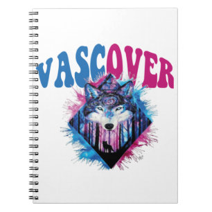 Zidika vascover Wolf Wesentlich Notizblock