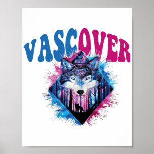 Zidika vascover Wolf Wesentlich Poster