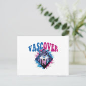 Zidika vascover Wolf Wesentlich Postkarte (Stehend Vorderseite)