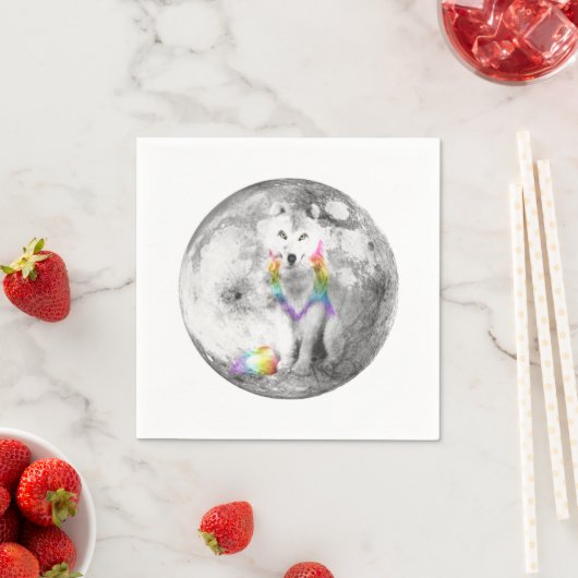 Zidika Wolf Classic Serviette (Beispiel)