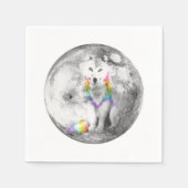 Zidika Wolf Classic Serviette (Vorderseite)