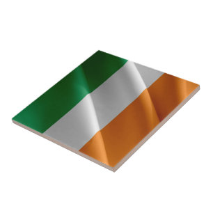 zIE002 IRLAND, Wellenflagge, Fliese