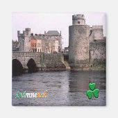 zIE004 LIMERIK, Luimneach, Irland, Kühlschrank Magnet (Vorne)