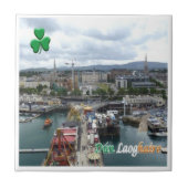 zIE006 DUN LAOGHAIRE Irland, Fliese (Vorderseite)