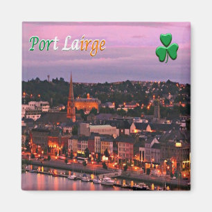 zIE007 WATERFORD, PORT LAIRGE, Irland, Kühlschrank Magnet