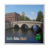 zIE008 DUBLIN, Irland, Fliese (Vorderseite)