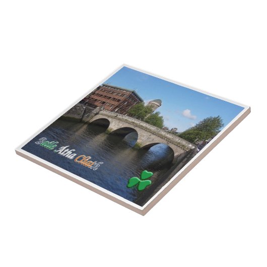 zIE008 DUBLIN, Irland, Fliese (Seite)