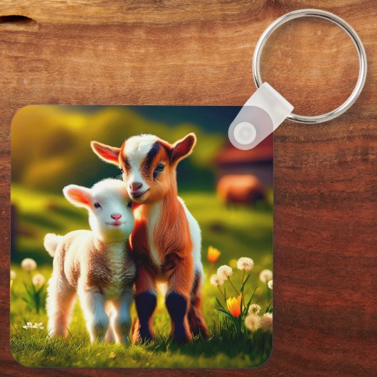 Ziecken Schlüsselanhänger (Rückseite)