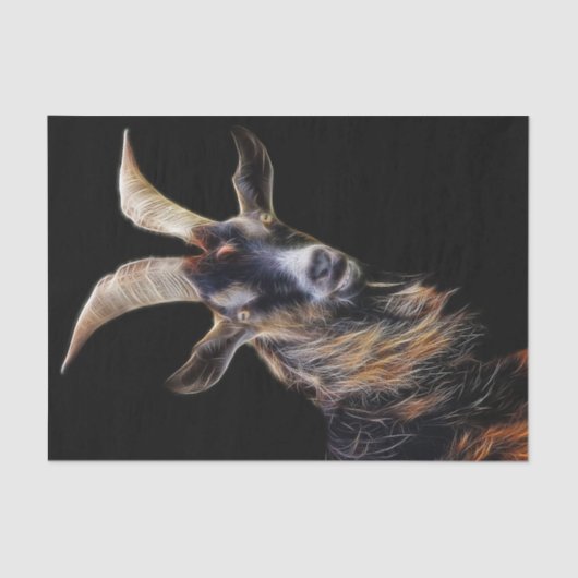 Ziege 2 seidenpapier (Vorderseite)