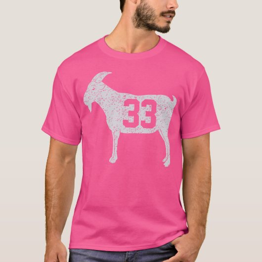 Ziege 33 Vogel T-Shirt (Vorderseite)