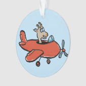 Ziege am Himmel Ornament (Vorderseite)
