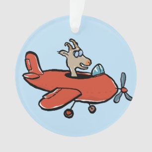 Ziege am Himmel Ornament