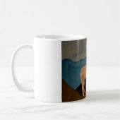 Ziege auf einem Berg Kaffeetasse (Links)