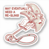 Ziege auf einem Surfbrett Aufkleber (Vorderseite)