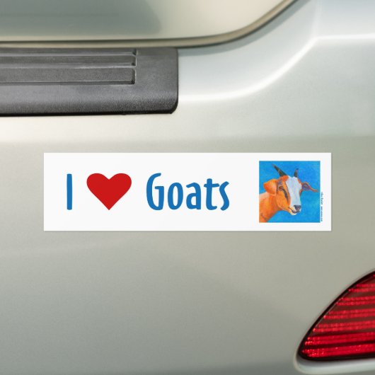 Ziege Autoaufkleber (Auf Auto)