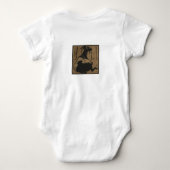 Ziege Baby Strampler (Rückseite)