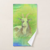 Ziege Badhandtuch Set (Handtuch)