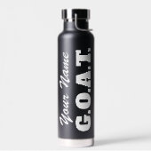 ZIEGE Bester aller Zeit personalisiert Trinkflasche (Links)