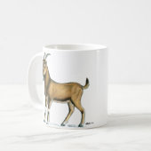Ziege: braun kaffeetasse (Vorderseite Links)