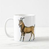 Ziege: braun kaffeetasse (Links)