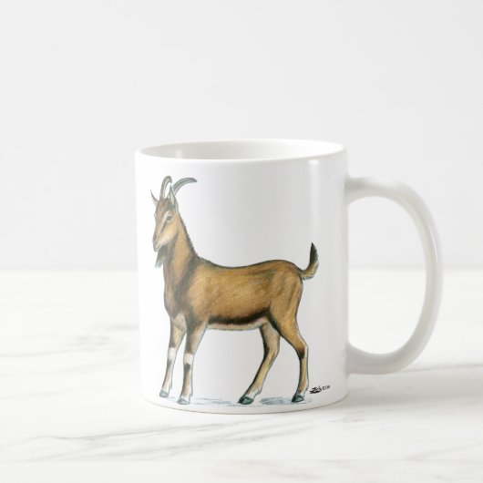 Ziege: braun kaffeetasse (Rechts)