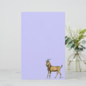 Ziege:  Brown Briefpapier (Stehend Vorderseite)