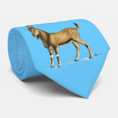 Ziege: Brown Krawatte (Gerollt)