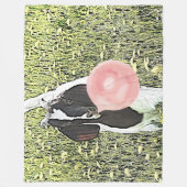 ZIEGE | Bubblegum Boer Kid Goat by GetYerGoat™ Fleecedecke (Vorderseite)