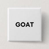 Ziege Button (Vorderseite)